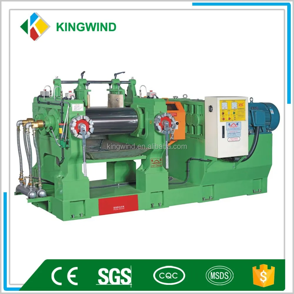 Plant price 2 roll rubber mixing mill mixer machine