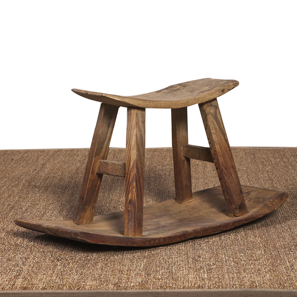 
Hot selling antique reclaimed natural wooden stool 