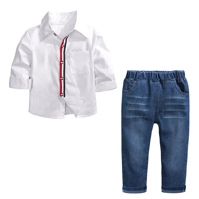 Baby Boy Clothes Set Autumn Kids Gentleman Clothing