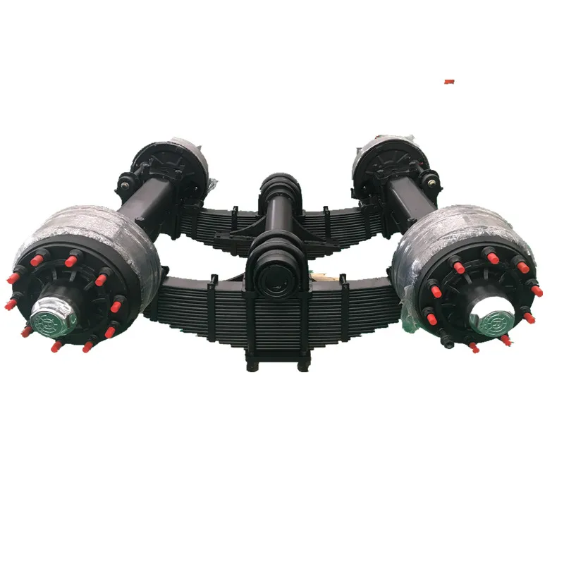 32T Tandem Bogie Axle,Semi Trailer Tandem Axle