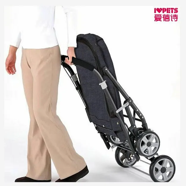 High Quality nylon Fabric Travel & Outdoors trolley  Dog Stroller pet+cages%2c+carriers+
