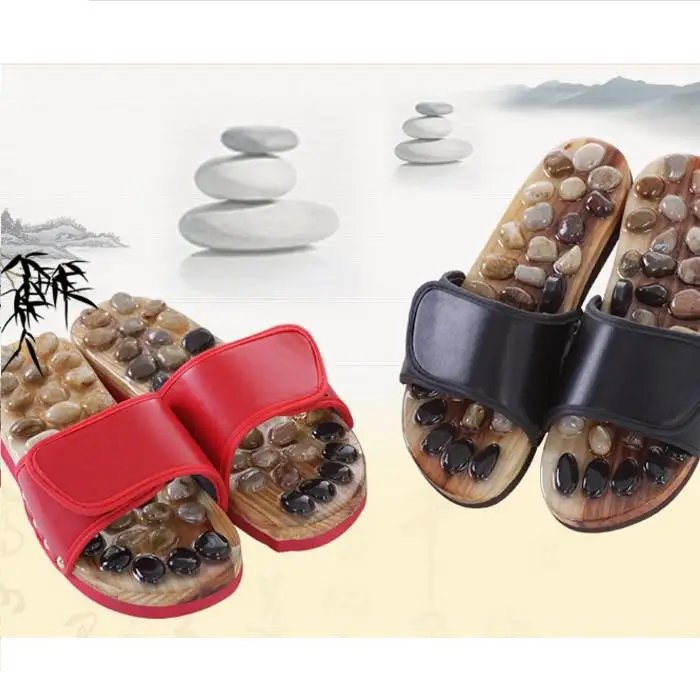 
Amazing acupuncture pulse massager infrared foot reflexology foot slippers 