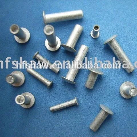 High Quality Counter Sunk Head Blind Rivet,Steel/Iron/Aluminum Semi-tubular Rivet