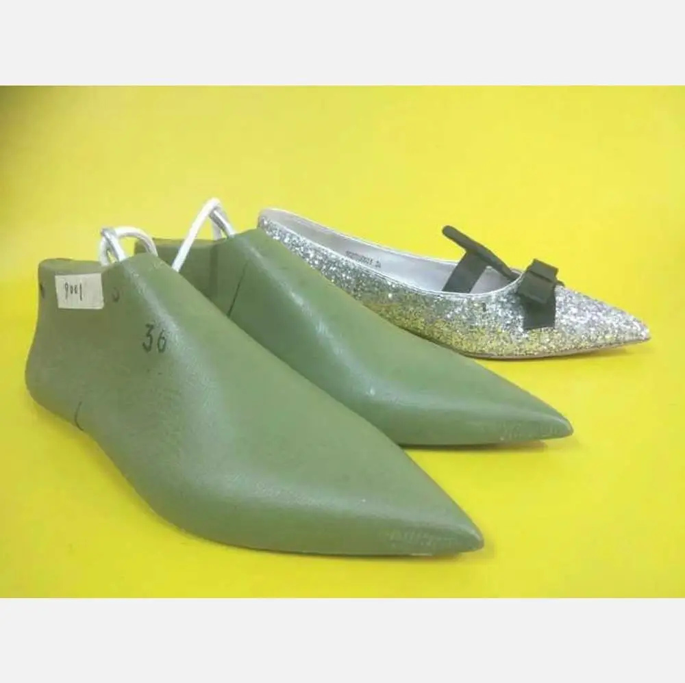 Pointed toe plastic shoe lasts for fashion ladies shoes with heel 1.5cm