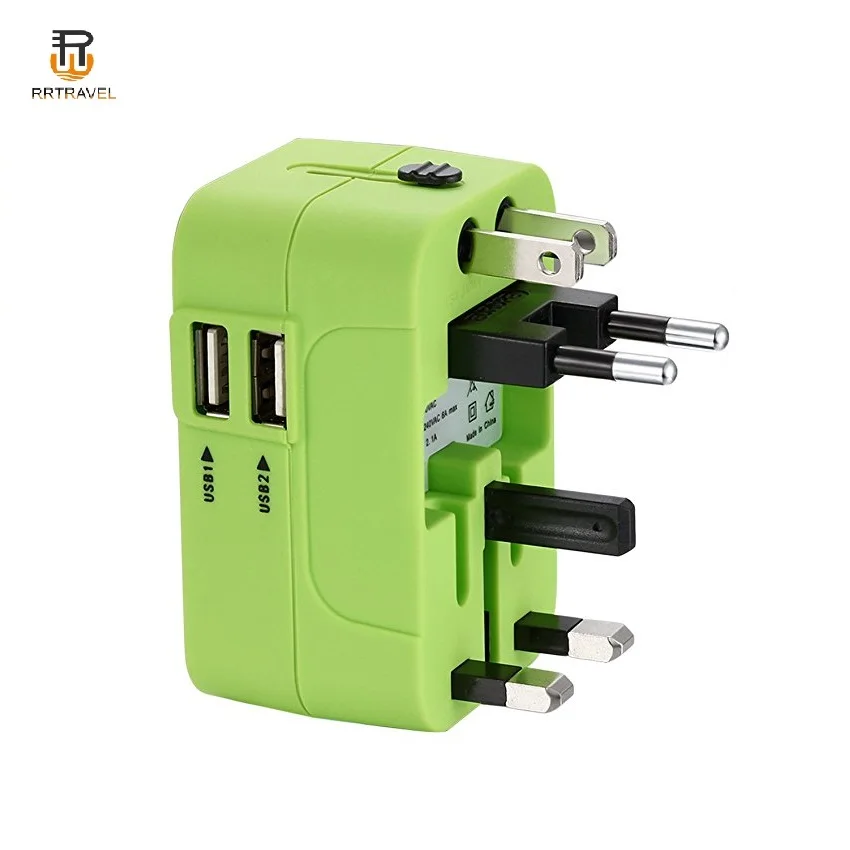 International Electrical Multi Plug Adaptor Universal Travel Adapter with USB