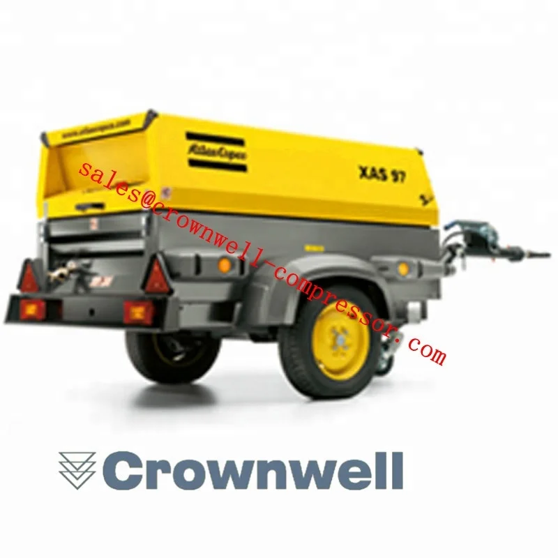  Портативный воздушный компрессор Atlas Copco XAS186Dd XAS 186