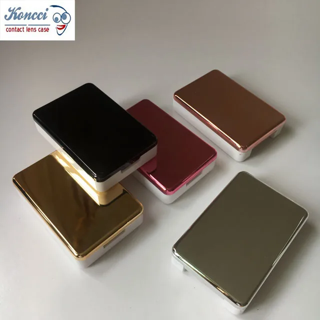 cosmetic fresh looking contact lens travel kits eyekan contact lens box A-8062