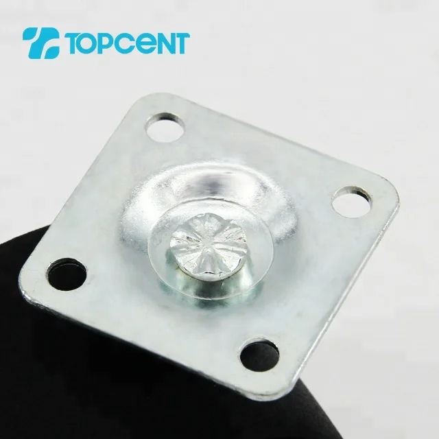 TOPCENT, 1,5 дюймов, нейлоновая мебель, офисное запираемое офисное кресло, ролики с тормозом
