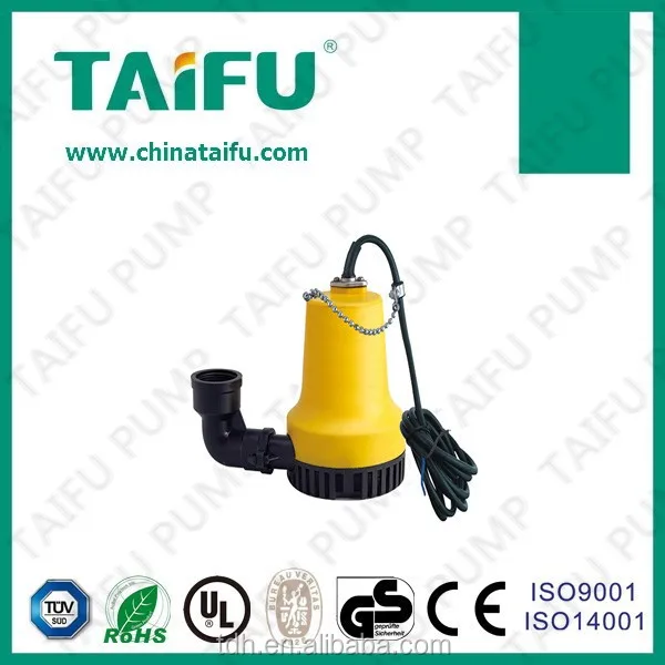 TAIFU brand DC oilless motor 12V 24V plastic portable submersible water pump for fishing pool