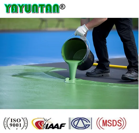 Acrylic badminton floor mat/badminton court mat