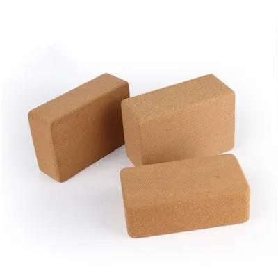 Recycled High Density Custom Eco Natural Cork yoga block