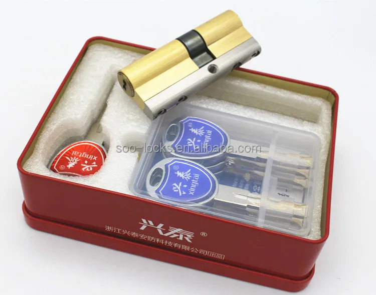 
super C anti-thief brass door lock cylinder 
