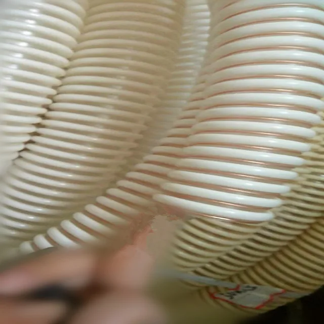 Pu пластиковый спиральный всасывающий шланг для промышленности всасывания вентиляции