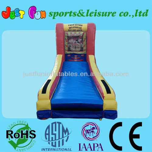 commcerical skee ball inflatable fun games