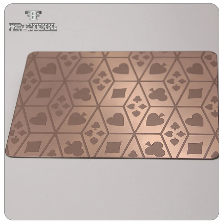 Factory wholesale 304 elevaor doors, decorative etched stainless steel