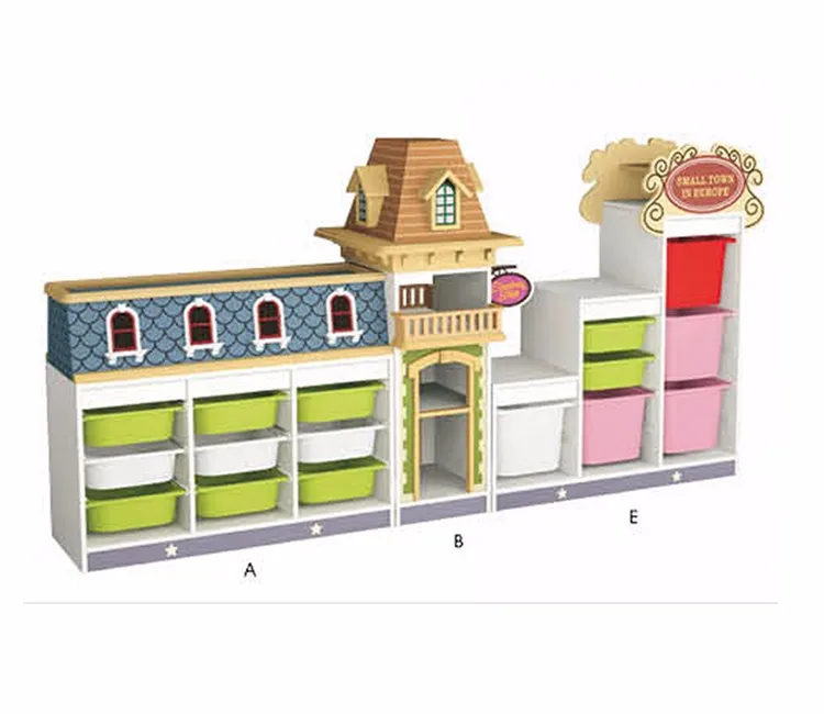 
JMQ-G239E Kid toy furniture shelves for daycare shelves for preschool toys furniture 