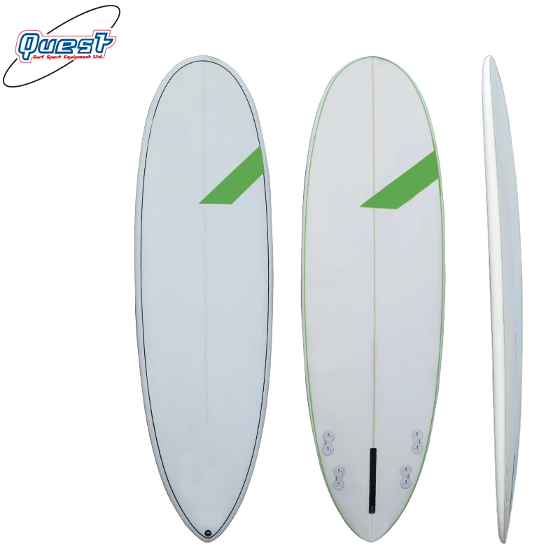 Customized Fiberglass Foam Surfboard Minimal Surfboard For Surfing