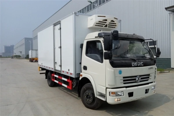 Dongfeng 4x2 5 Ton Food Truck Refrigerator Freezer,Thermo King Refrigerator Truck