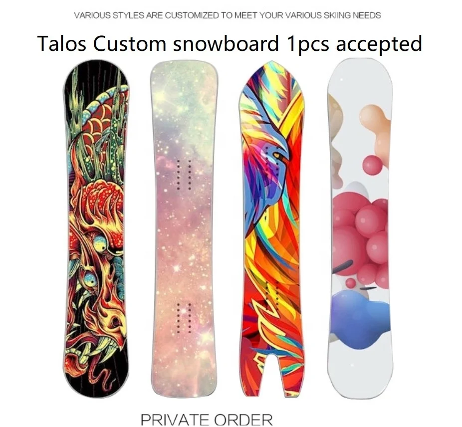 TALOS  high quality factory price  snowboard custom made magnetic board