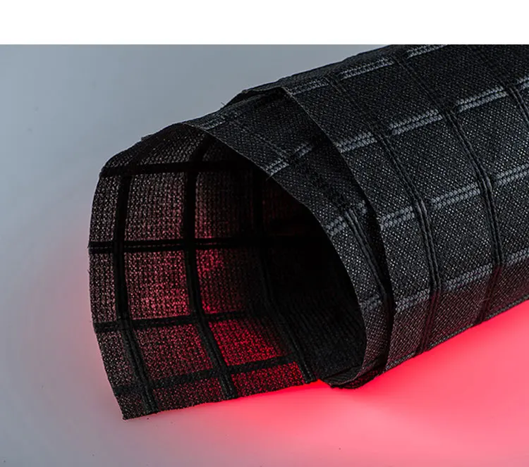 Knitted Polyester Geogrid Composite Nonwoven Geotextile For Road Paving Material