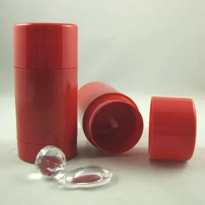 75ml clear plastic round gel deodorant stick container packaging