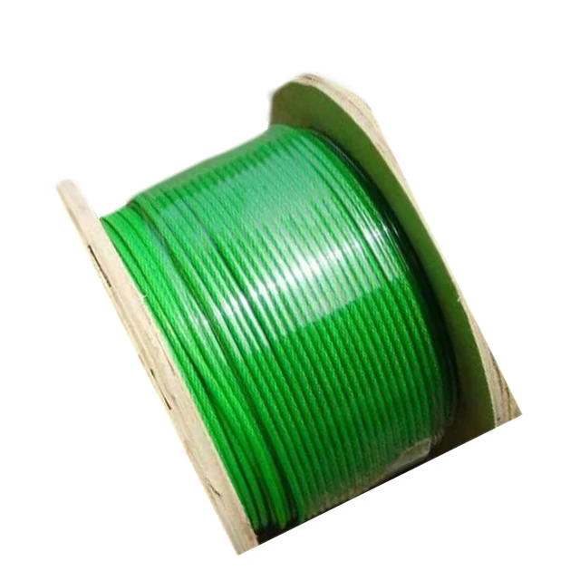High quality stainless steel/galvanized steel pvc coated wire rope 0.5-30mm
