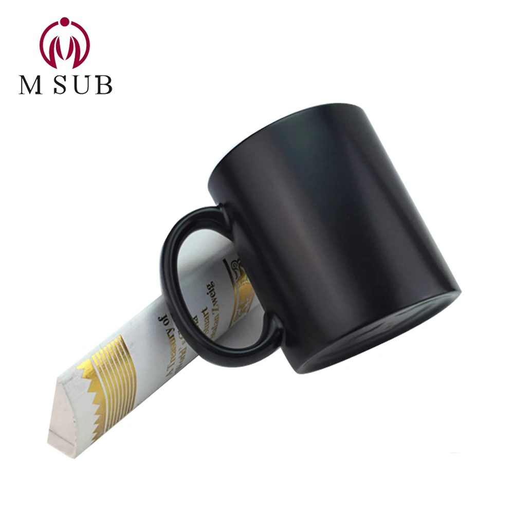 
Blank ceramic mug for sublimation custom photo color changing magic cup 