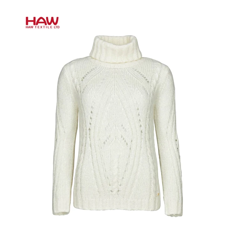 
Hot-selling Turtleneck Ladies Sweater For Winter 