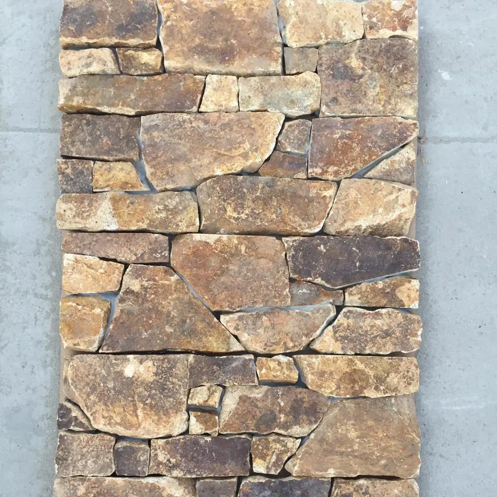 
Дешевые природные ржавый гранит наружной и внутренней культивированный стены 