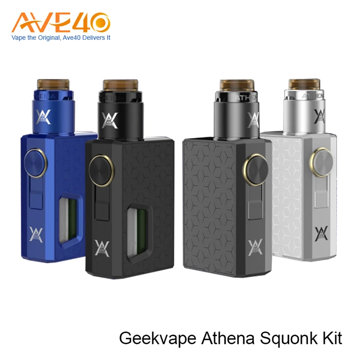 Новые продукты 2017 squonk поле mod выразить Али geekvape Athena squonk комплект с 6.5 мл squonk RDA танк