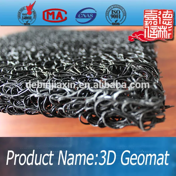 Geo mat 3d waterproofing control geomat in a slope