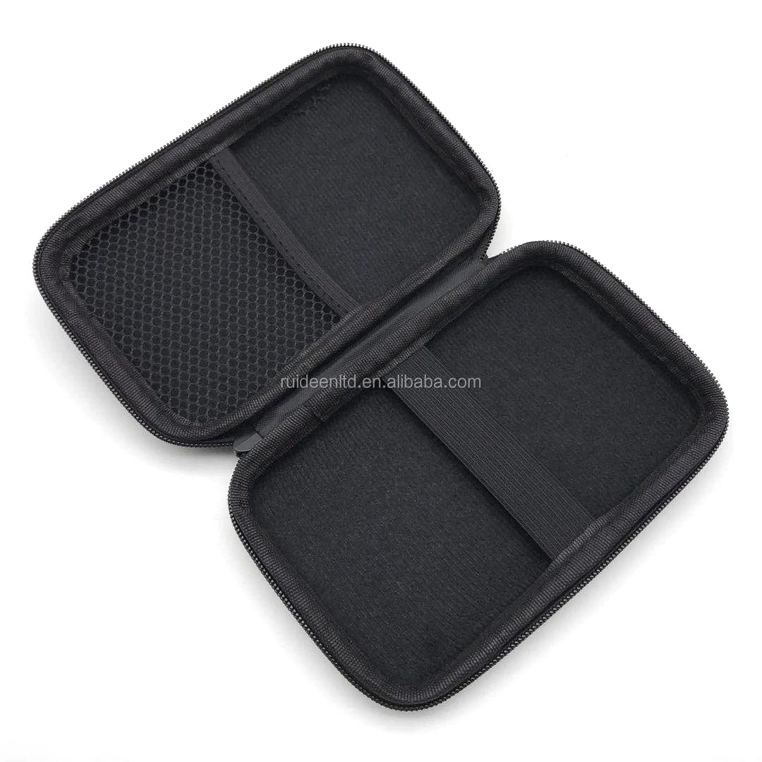 Customize Pattern PU EVA Case (15.7*10.1*3.8cm) Carring Case with Net Pocket Hard Case for Electronics (LY-20)