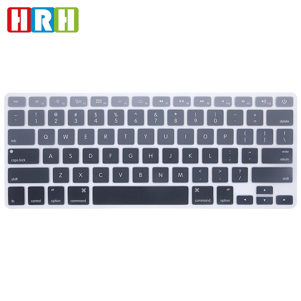 английский силиконовые радуга клавиатуры обложка для macbook air 13 английская версия
