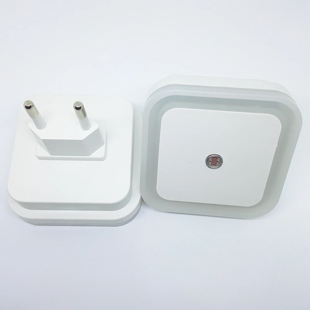 LED Motion Sensor Toilet EU Plug Night Light Sleep Lamp For Baby