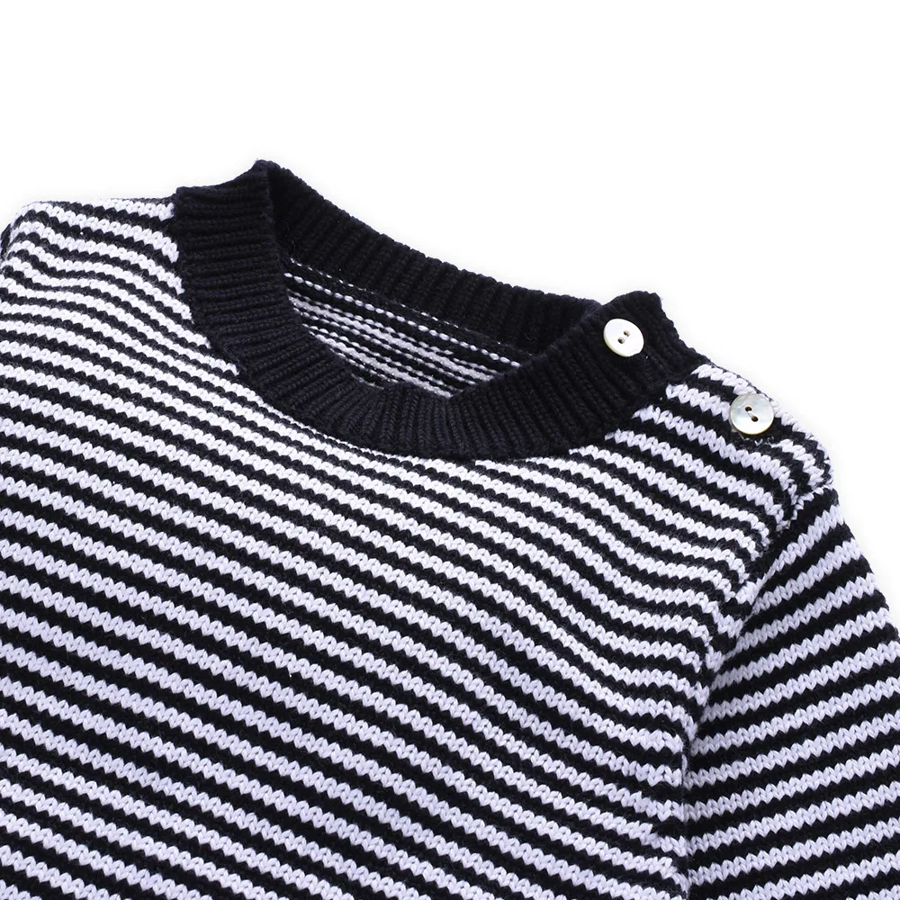 
Wholesale kids Autumn Winter Stripes Baby Boy Pullover Knitwear children sweater 