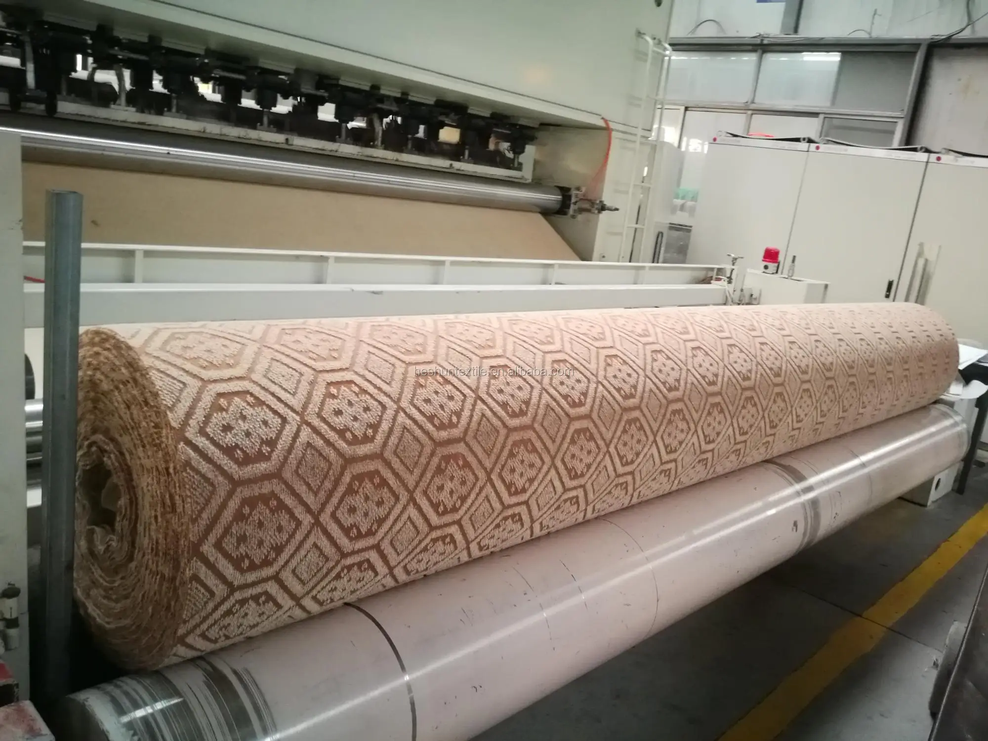 Polyester Double Color Jacquard Hotel Carpet