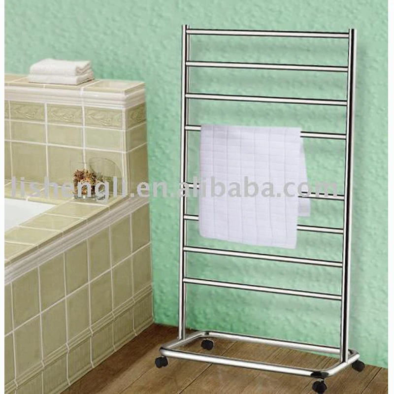 Free Standing bathroom Electric Heated Towel Rail