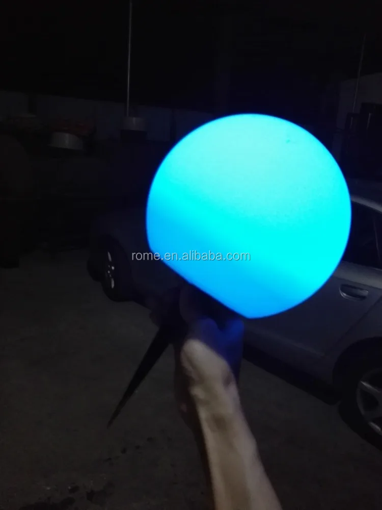 
waterproof garden outdoor lighted led solar ball 