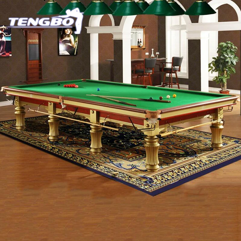 Factory price best 12ft 10ft 9ft snooker pool table with snooker cue