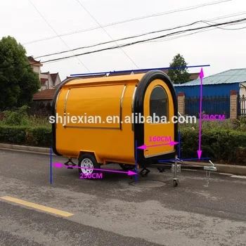 JX-FR250B Jiexian Muti-function street vending ice cream car food truck