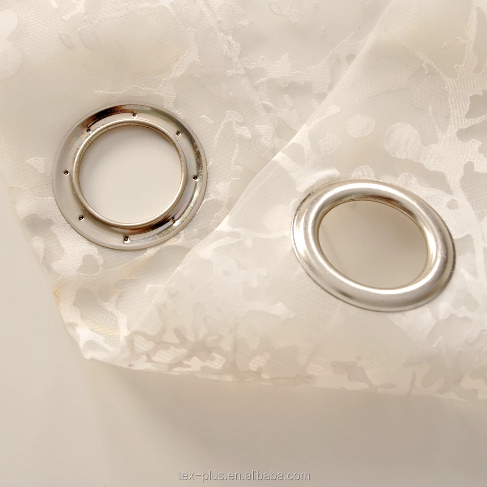 
China Wholesale Tulle Fabric Sheer Oriental Curtains 108 Inches Long 