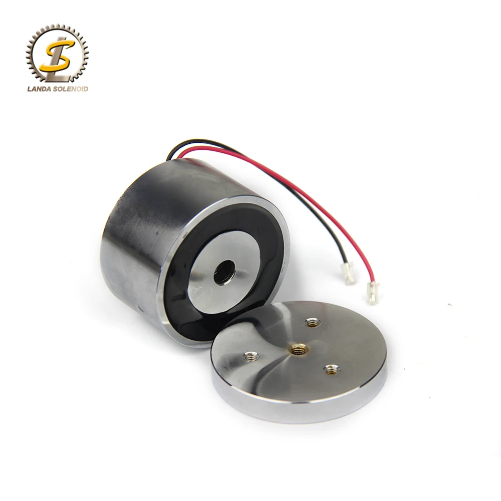 Малый 24 В электромагнита блокировки дверей Холдинг электромагнитный