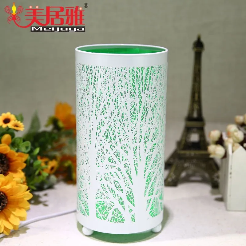 Tree design metal halide lamp electric metal table lamp modern family life fragrance lamp hot sell in France TY0532
