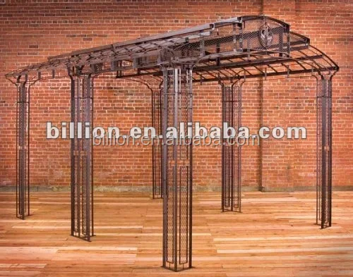 wrought iron gazebo for outdoor
