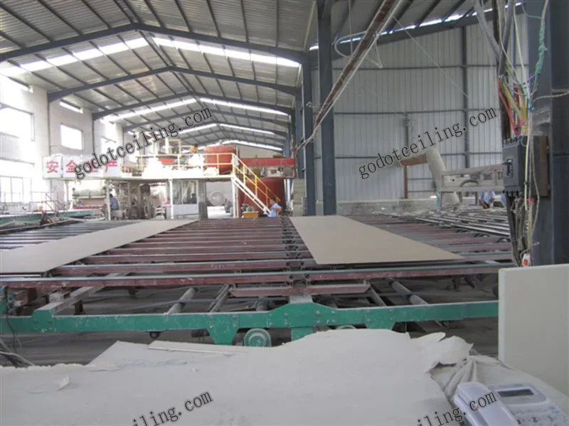 
Godot Low price and high quality plasterboard drywall gypsum board 