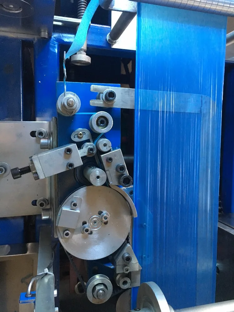 double elastic PE shoe covers machine made/ elastic shoe cover machine