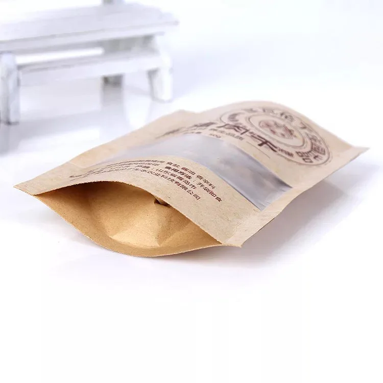 food grade Ziplock Stand Up coffee bag filter paper