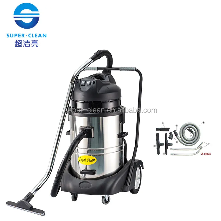 Мощный всасывающий автомобильный пылесос в американском стиле 2000 Вт 60 л