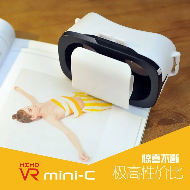 2016 Виртуальная Реальность Гарнитура 3D Очки VR Mini для Смартфонов
