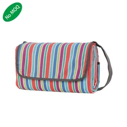Manufacture Gingham Check Designs Padded Picnic Mat Picnic Blanket large Waterproof Blanket Rug for Outdoor